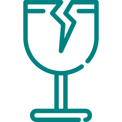 Glasmüll