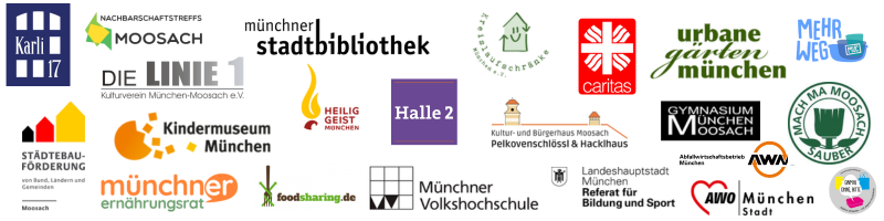 Logos Beteiligte Müllfrei-Meile 2025 NEU